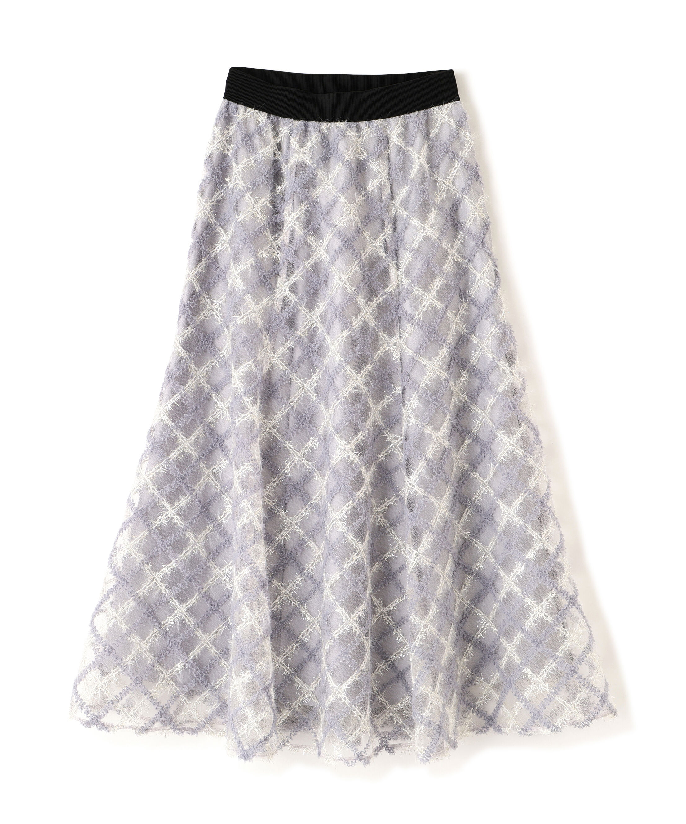  「エンブロイダリーシアーチェック」|スカート|