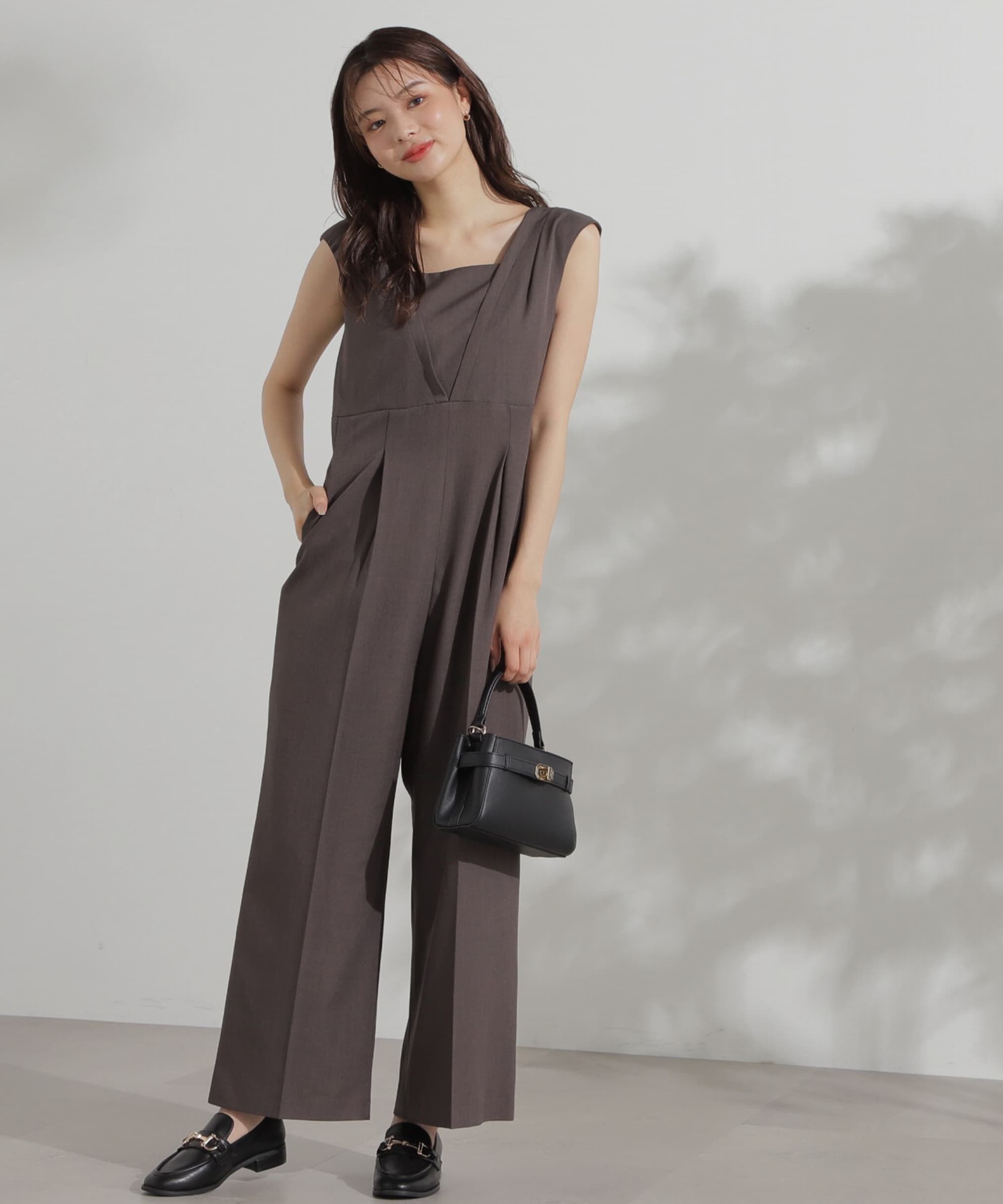 PROPORTION BODY DRESSING「レイヤード風ロンパース」|ワンピース|