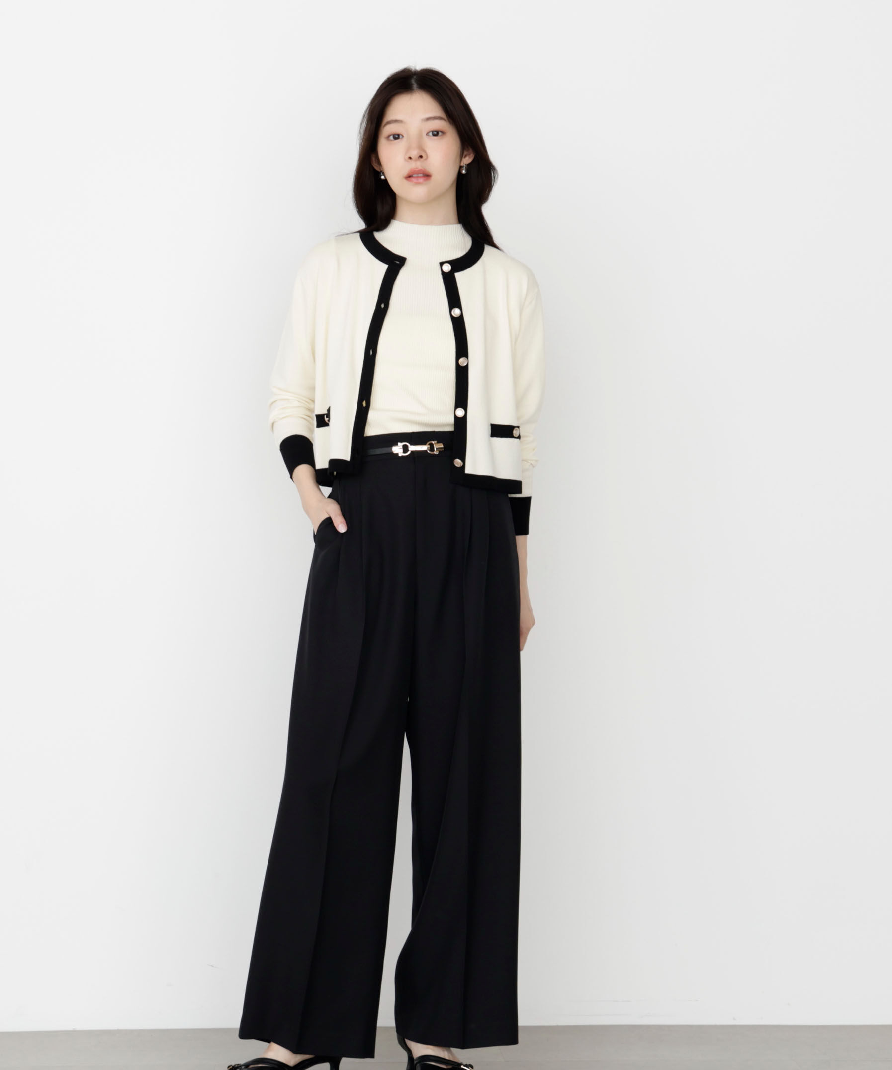 PROPORTION BODY DRESSING「ハイウエストワイドパンツ 25AW」|その他|