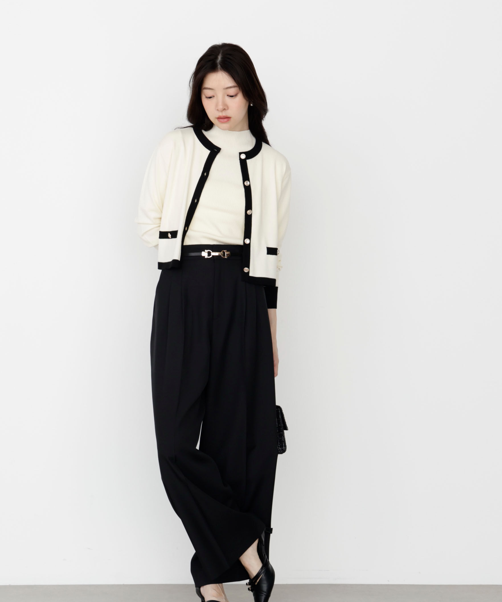 PROPORTION BODY DRESSING「ハイウエストワイドパンツ 25AW」|その他|