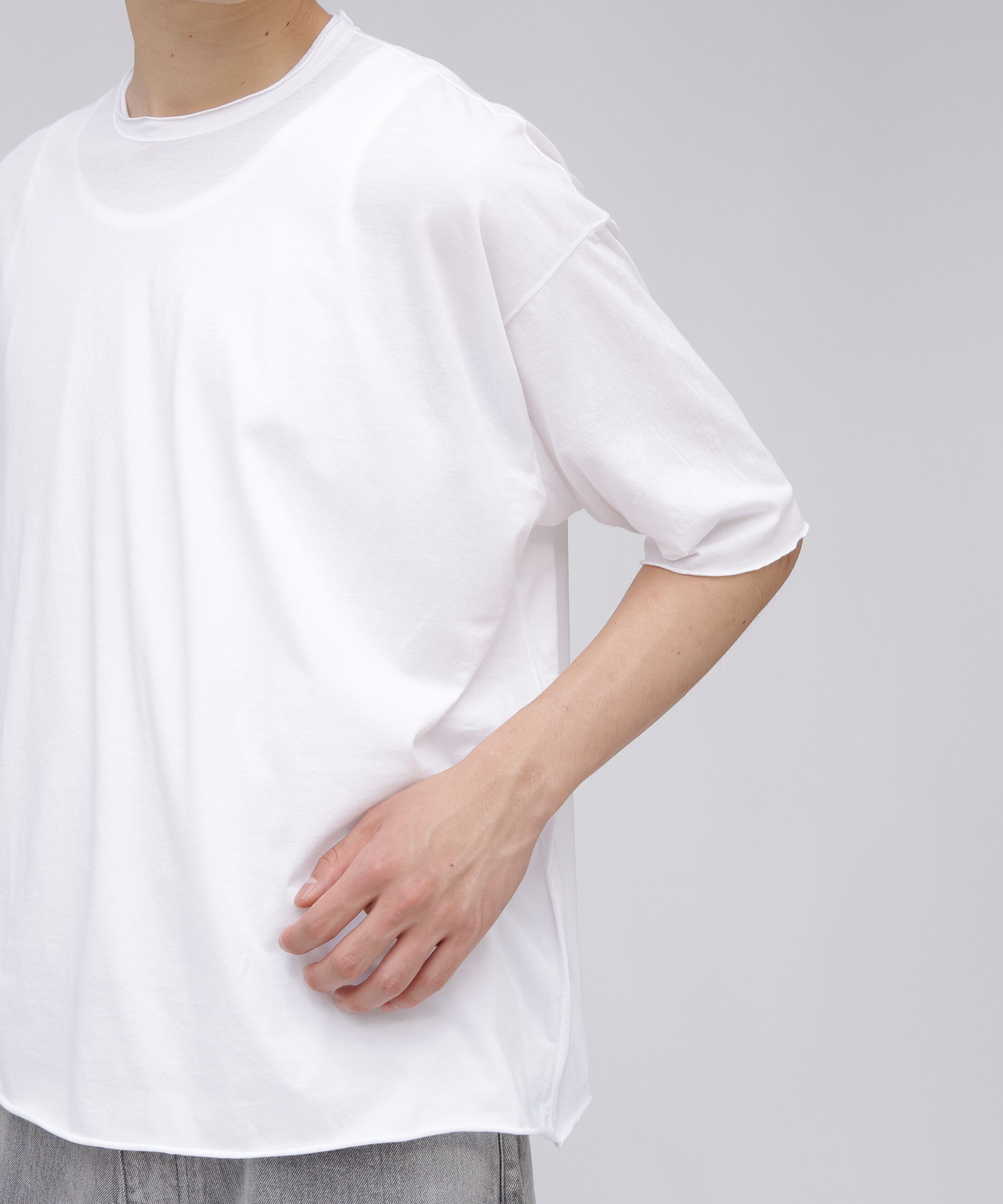 YLEVE 「YLEVE / ALBINI COTTON PULL OVER」|Tシャツ・カットソー|