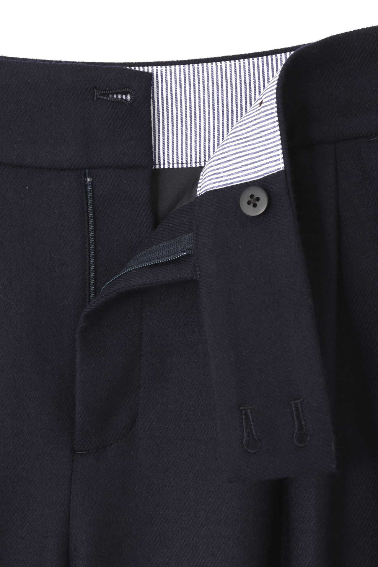  「ウールワイドテーパードパンツ」|その他|