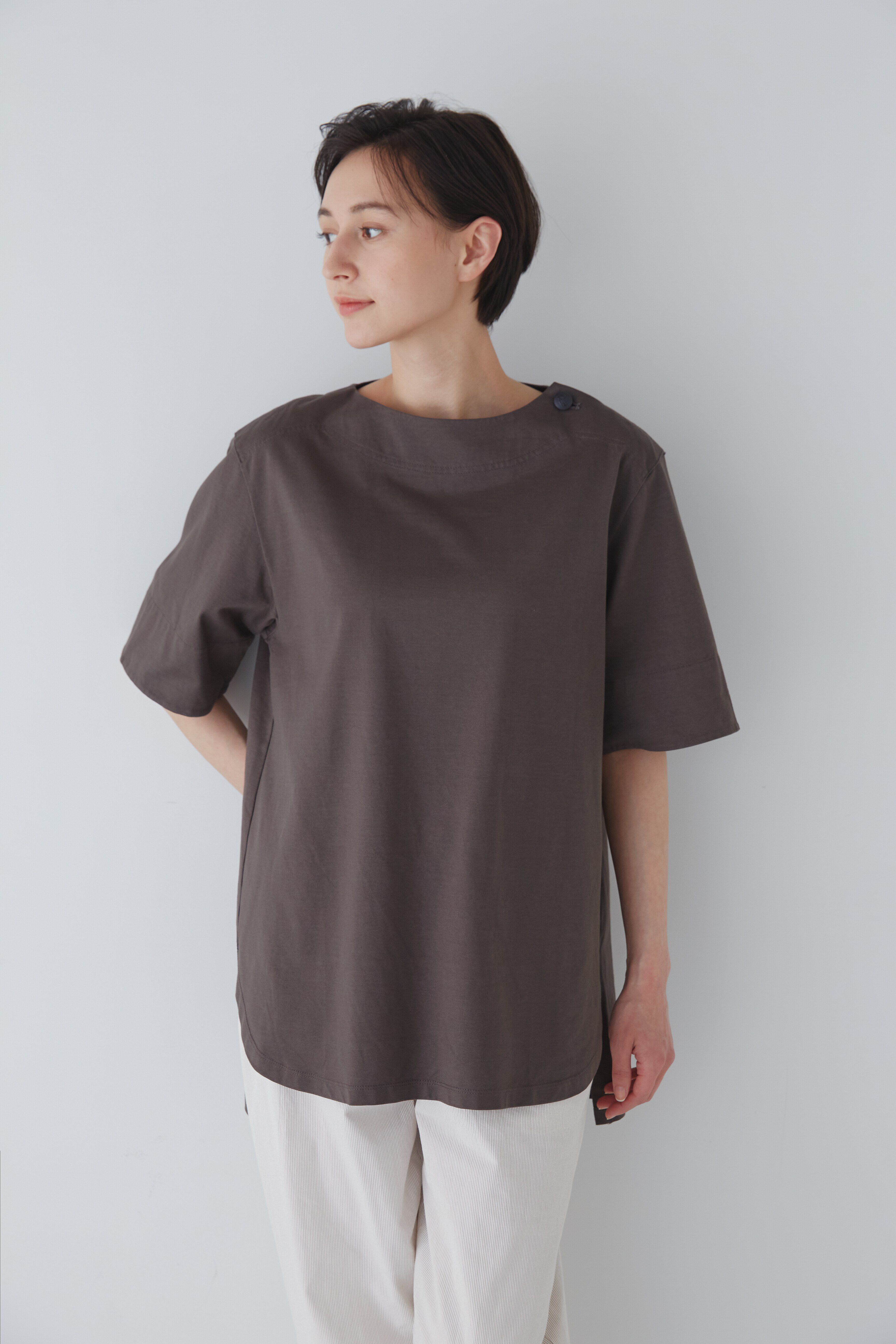  「◆ハイゲージコットン天竺Ｔシャツ」|Tシャツ・カットソー|