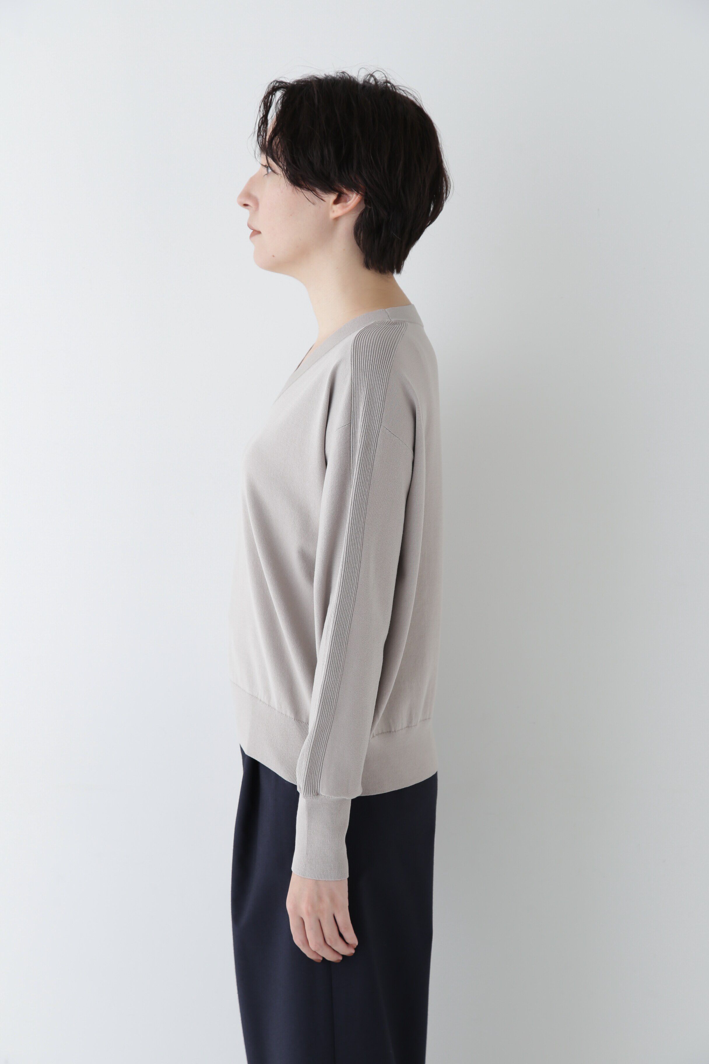  「◆【ウォッシャブル】ハイゲージオーガニックコットンプルオーバー」|ニット・セーター|
