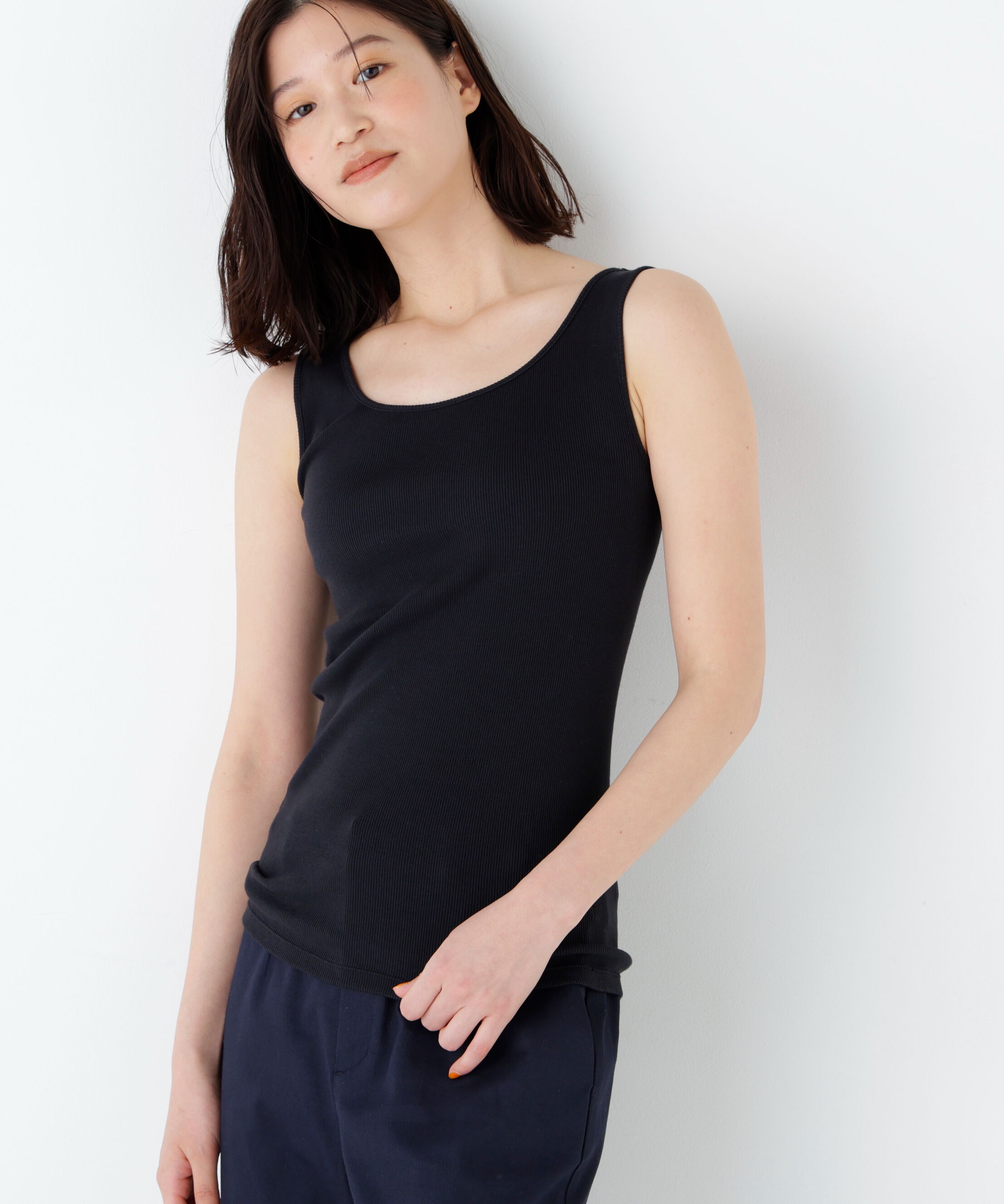  「◆オーガニック丸胴タンクトップ」|Tシャツ・カットソー|