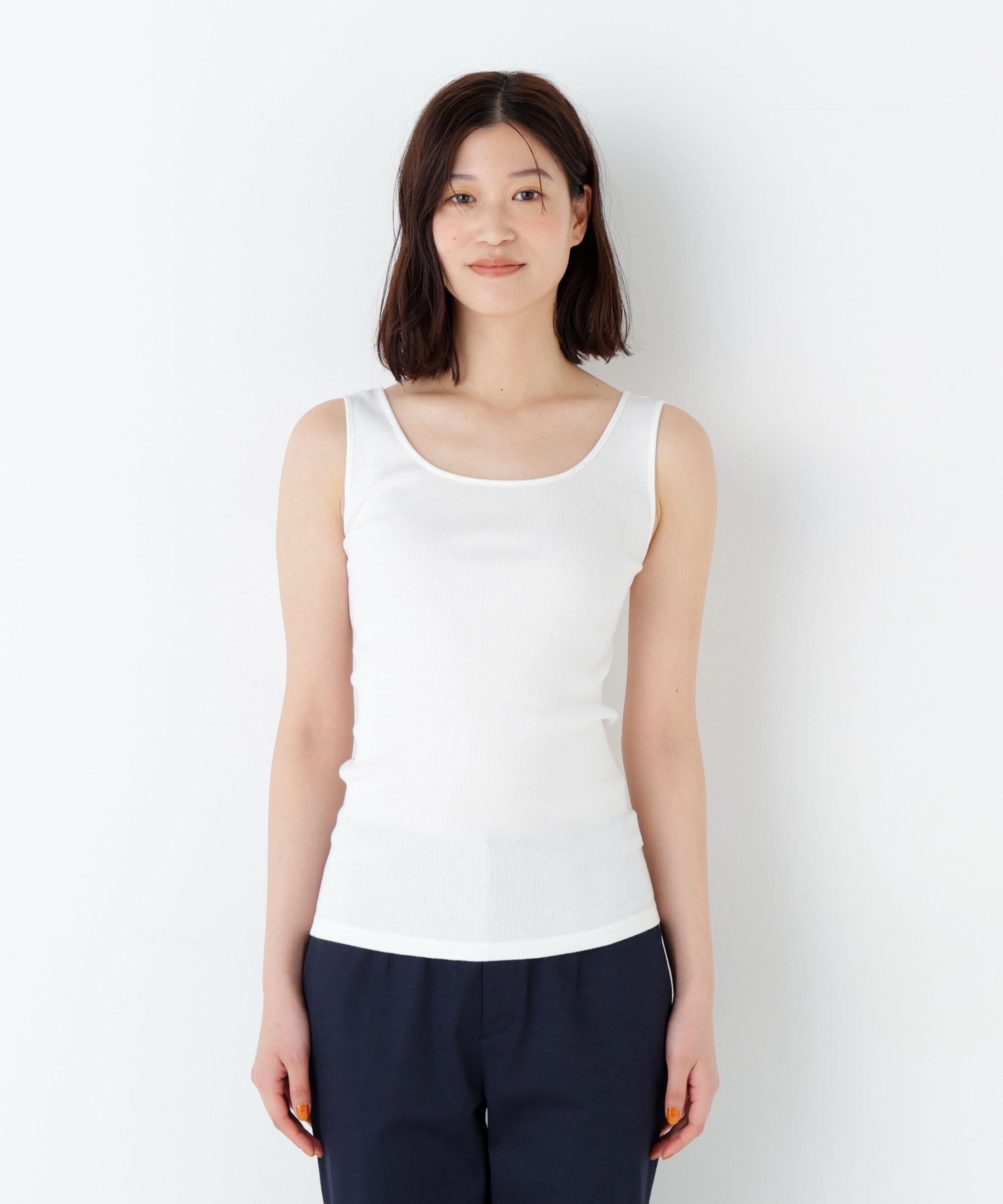  「◆オーガニック丸胴タンクトップ」|Tシャツ・カットソー|