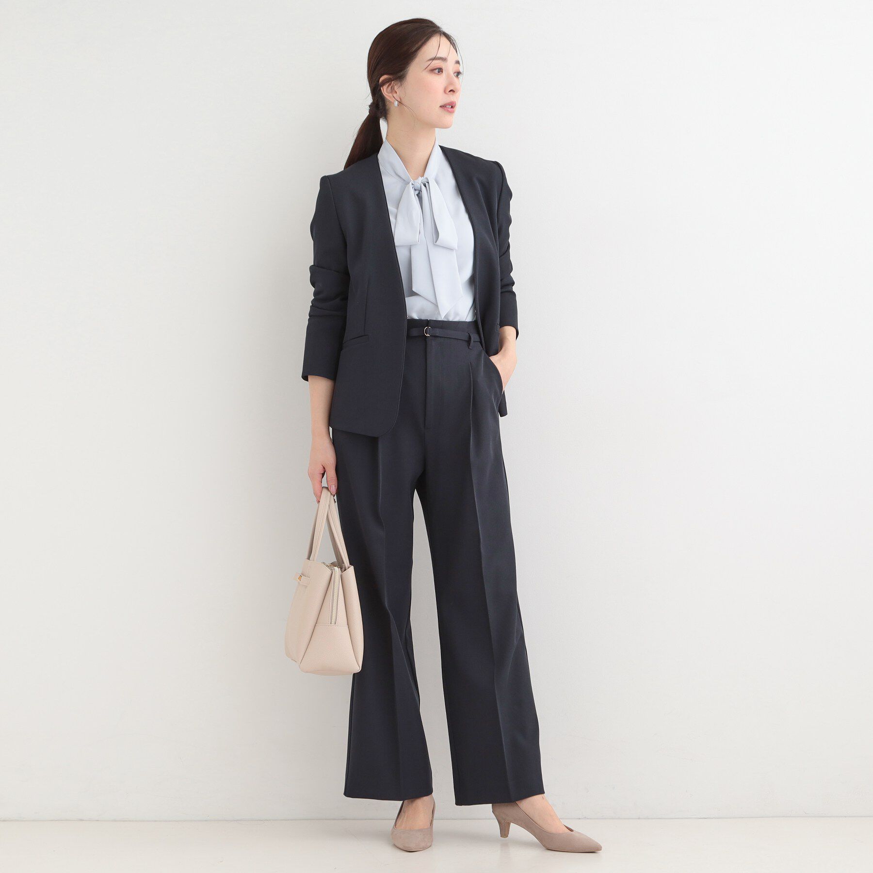 SHOO･LA･RUE「【多機能】ベルト付きワイドパンツ」|その他|