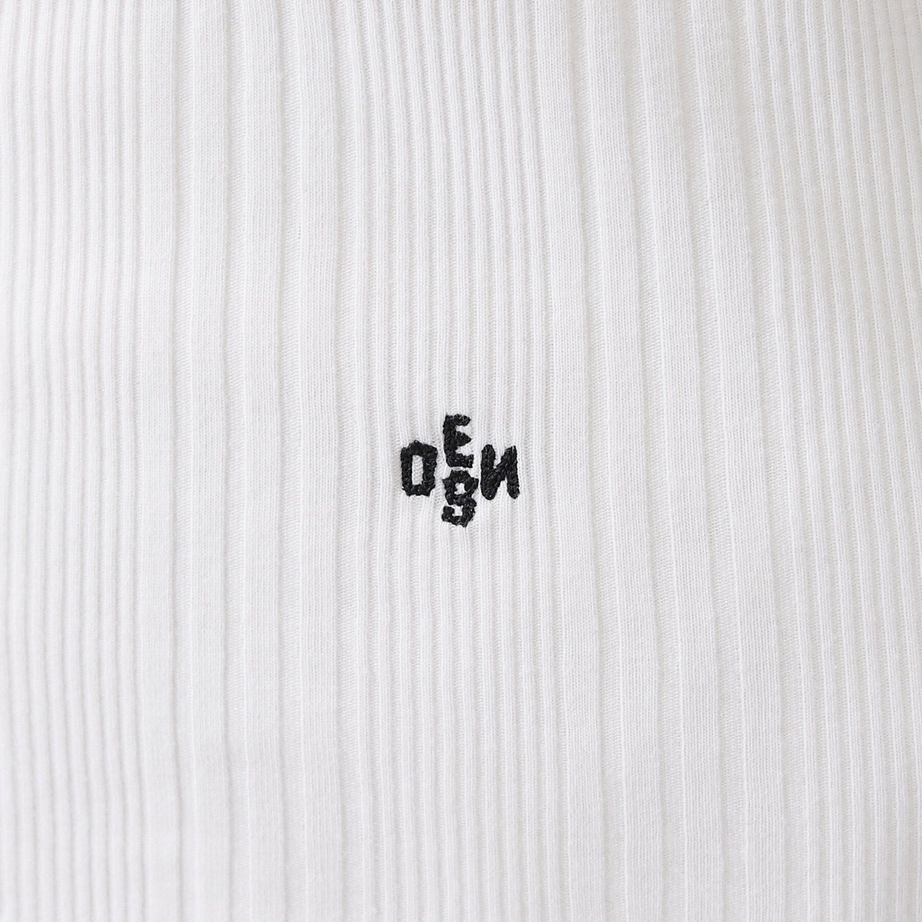 Dessin「【ユニセックス/洗える】クルーネックリブタンクトップ」|キャミソール|