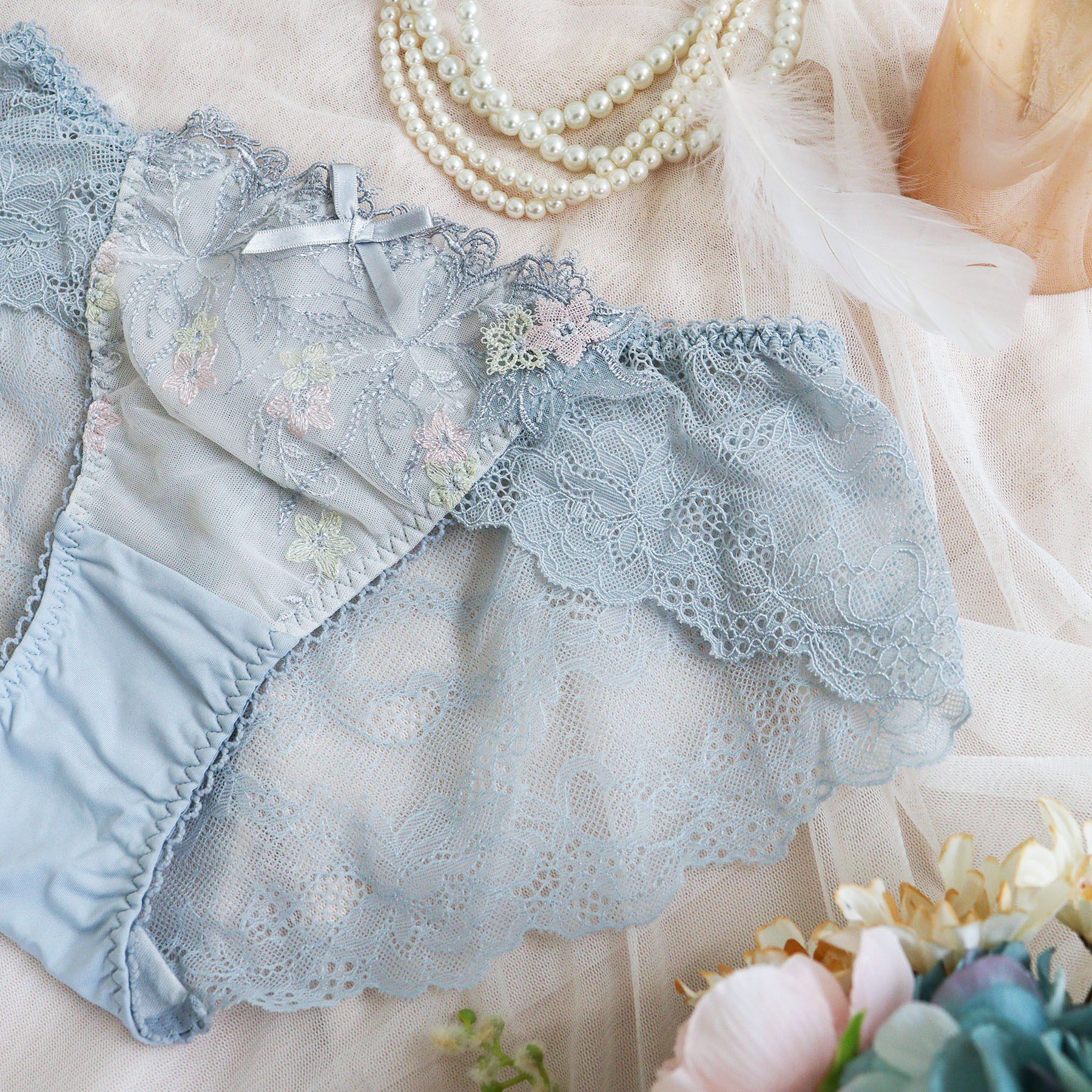 Risa Magli「セレスティナ レースショーツ」|インナー|