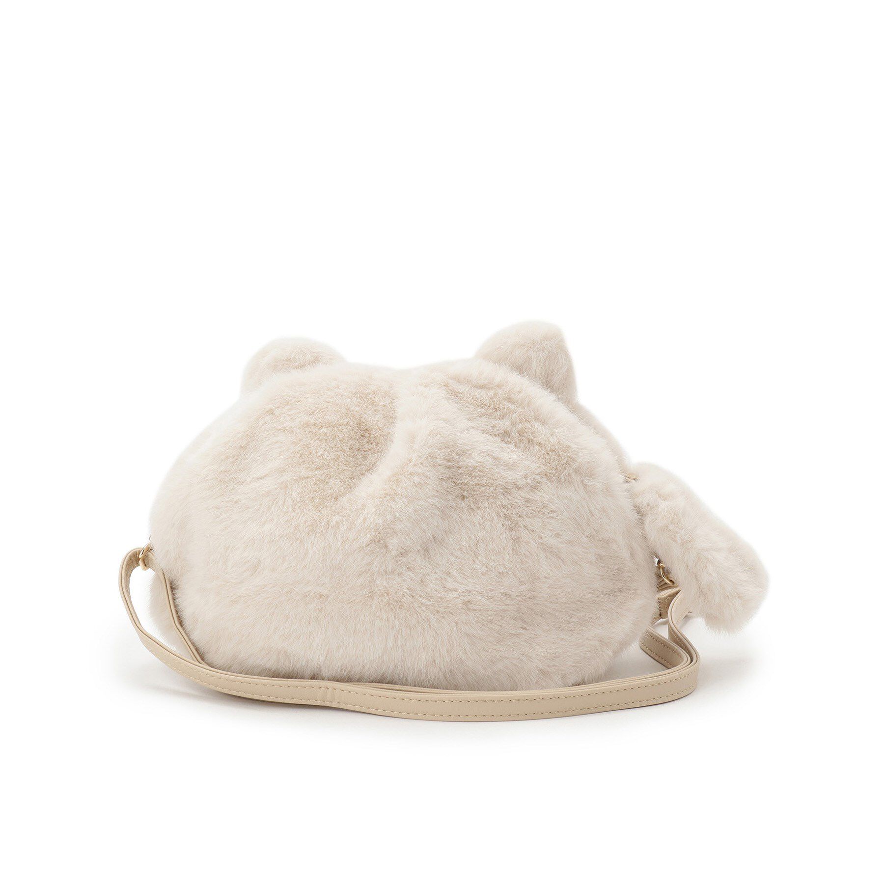 ITS&rsquo;DEMO「猫フェイクファーミニショルダー」|ショルダー・メッセンジャー|