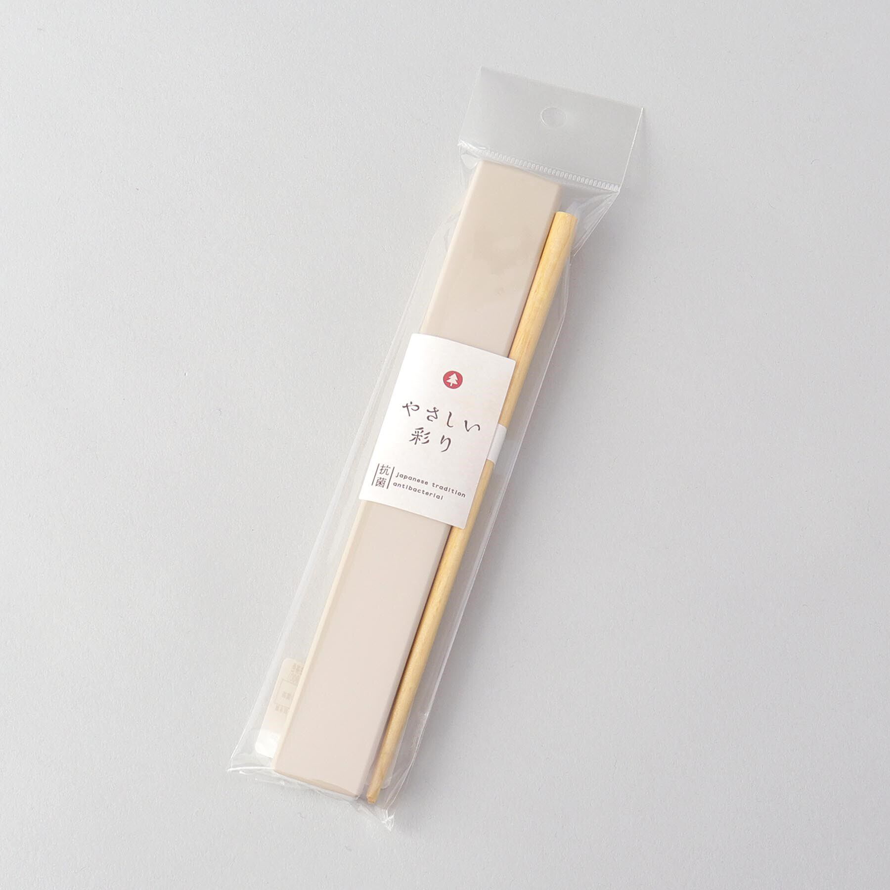 212 KITCHEN STORE「やさしい彩 箸箱＆抗菌箸 白茶色」|食器・キッチングッズ|