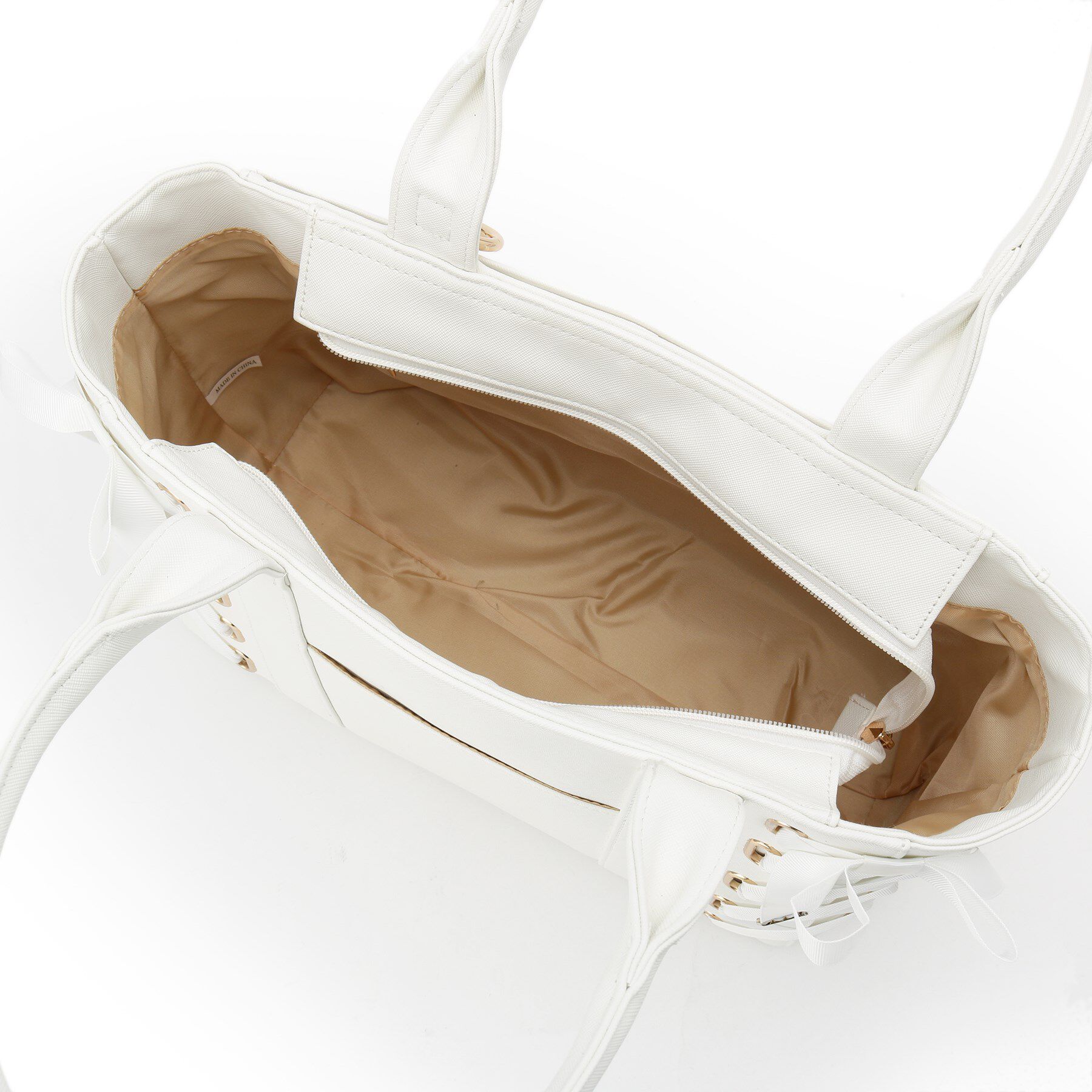 Ober Tashe「【推し活】レースアップクリアポケトート」|トートバッグ|