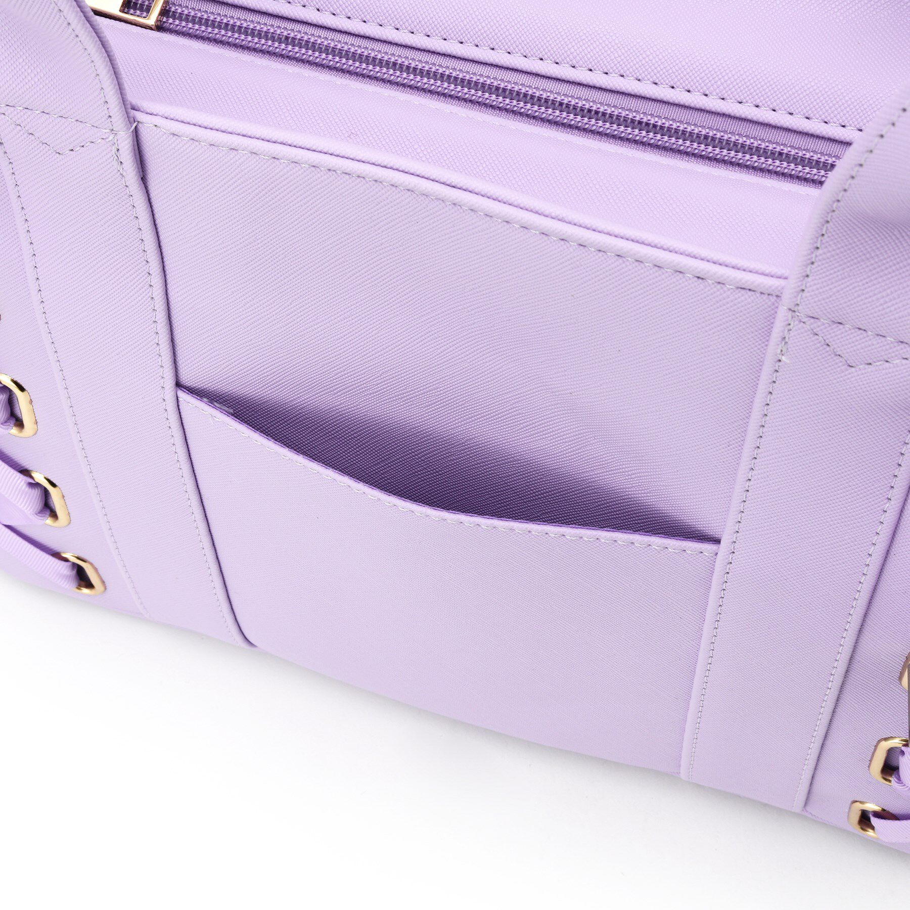 Ober Tashe「【推し活】レースアップクリアポケトート」|トートバッグ|