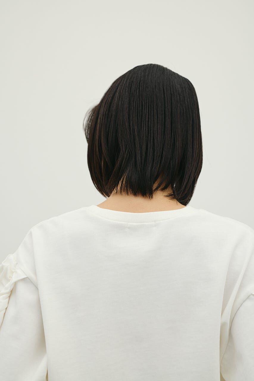 STYLEMIXER「フリルスリーブカットトップ」|Tシャツ・カットソー|