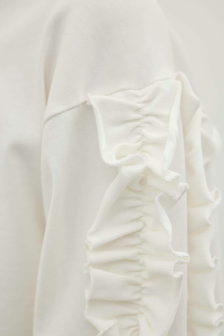 STYLEMIXER「フリルスリーブカットトップ」|Tシャツ・カットソー|