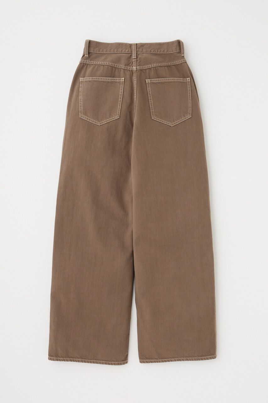 MOUSSY「ルーズストレートデニムパンツ　オーガニックコットン使用」|デニム|