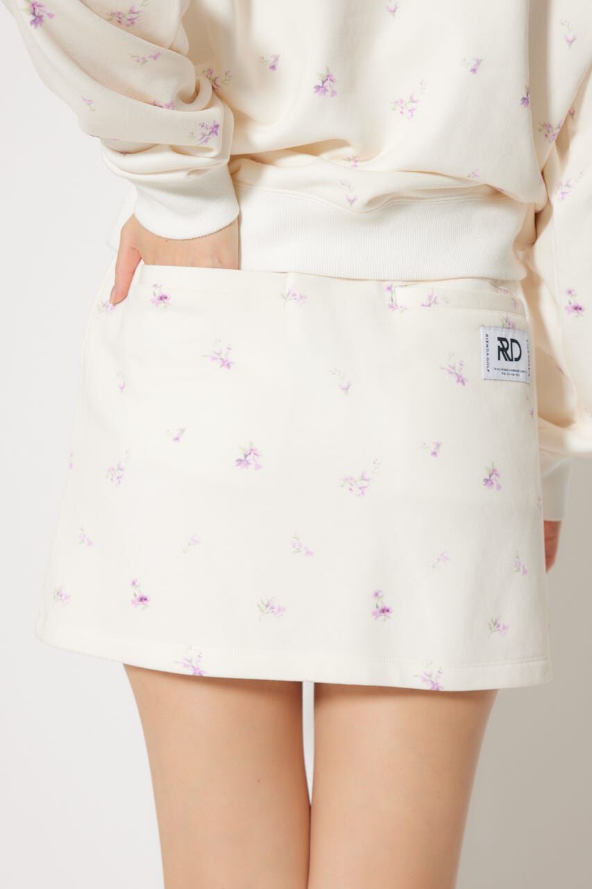 rienda「フラワースウェットタイトスカート」|スカート|