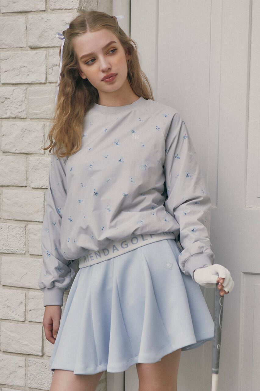 rienda「フラワースニードジャケット」|その他|GRY