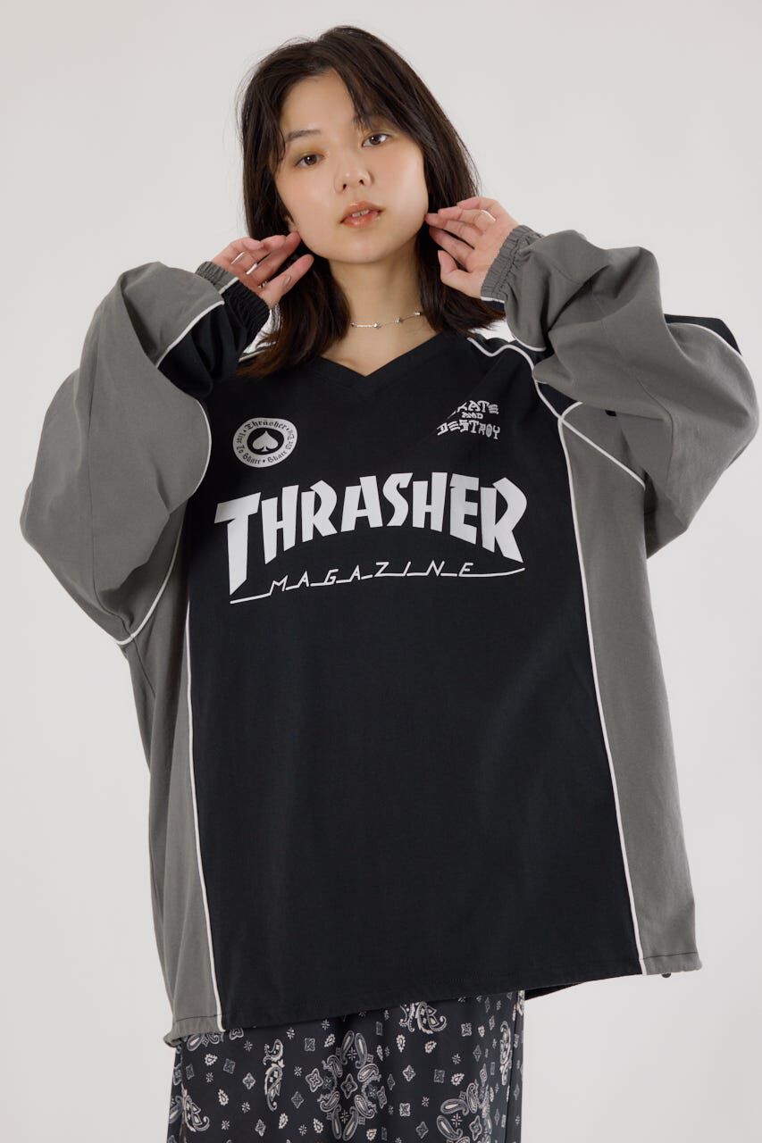 RODEO CROWNS「(THRASHER) GAME L/S Tシャツ」|Tシャツ・カットソー|