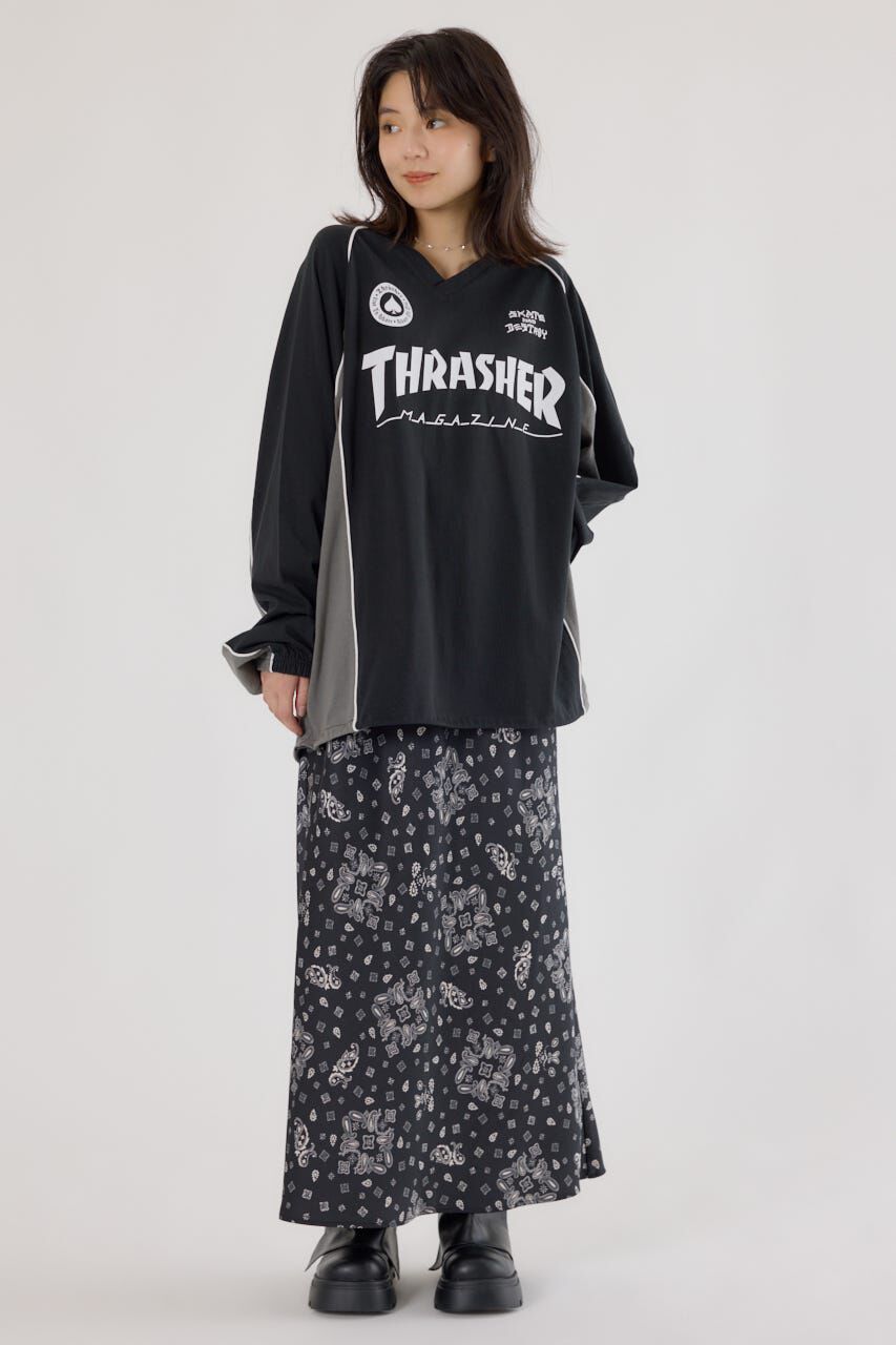 RODEO CROWNS「(THRASHER) GAME L/S Tシャツ」|Tシャツ・カットソー|