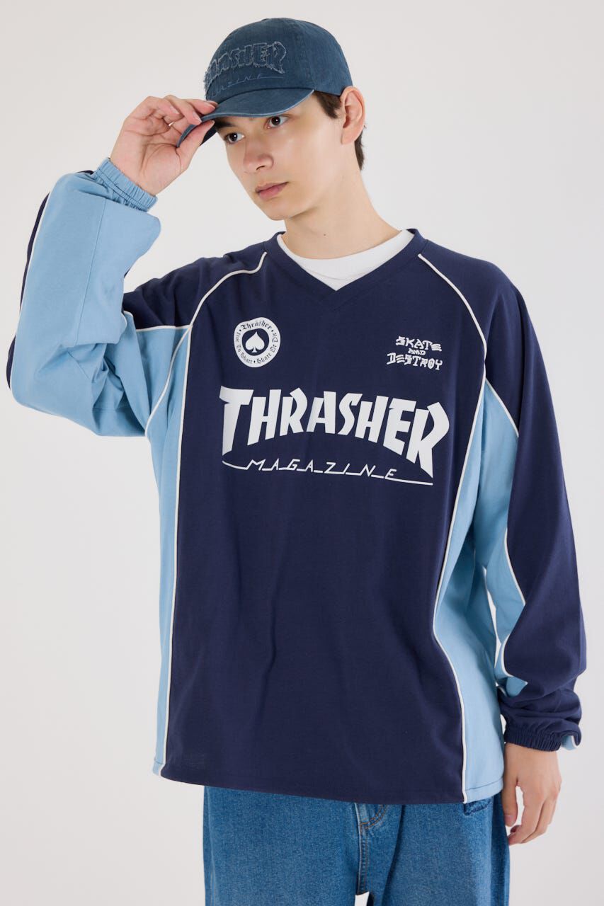 RODEO CROWNS「(THRASHER) GAME L/S Tシャツ」|Tシャツ・カットソー|