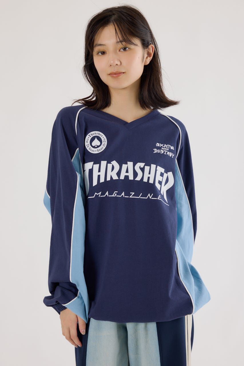 RODEO CROWNS「(THRASHER) GAME L/S Tシャツ」|Tシャツ・カットソー|