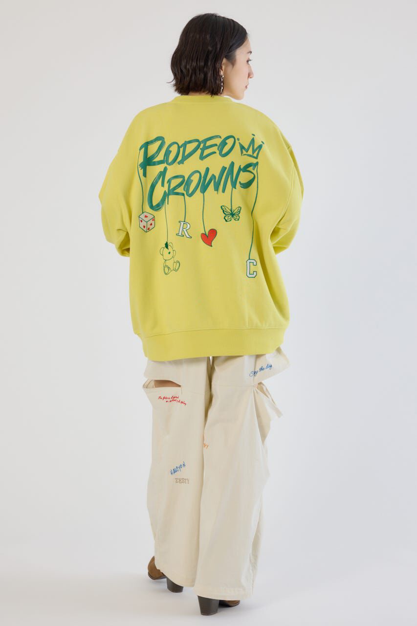 RODEO CROWNS「Dangling Charmsスウェット」|パーカー|