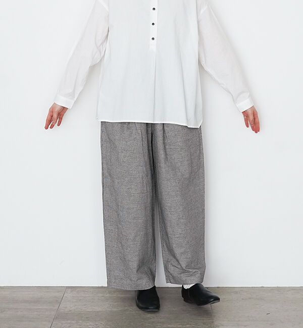 オローネ「バルーンワイドパンツ&rdquo;春夏&rdquo;」|その他|千鳥格子