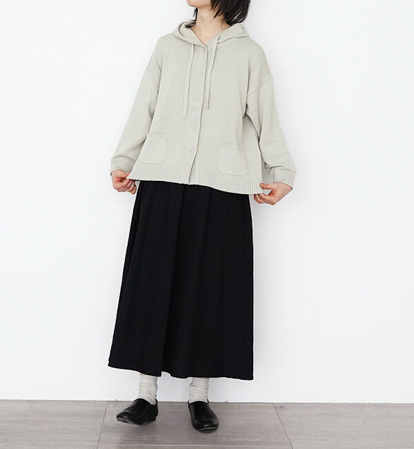 オローネ「グレースノートニット」|ニット・セーター|グリーン