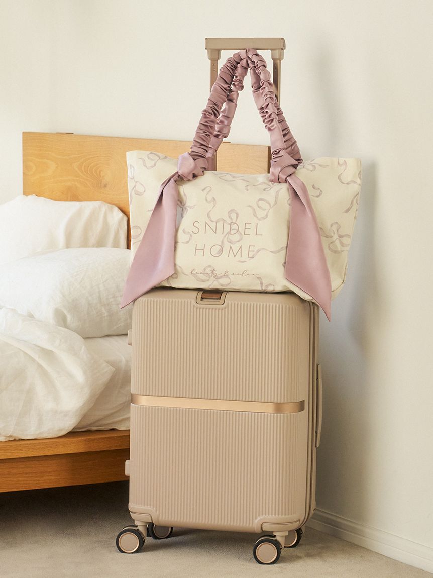 SNIDEL HOME「オーガニックキャンバストート-BIG-（RIBBON）」|トートバッグ|