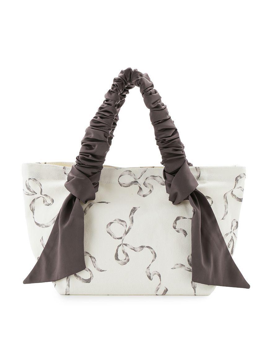 SNIDEL HOME「オーガニックキャンバストート-SMALL-（RIBBON）」|トートバッグ|