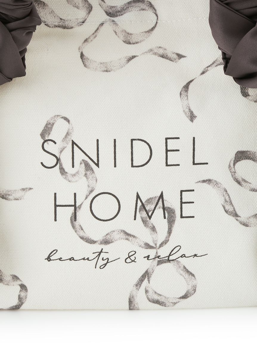 SNIDEL HOME「オーガニックキャンバストート-SMALL-（RIBBON）」|トートバッグ|