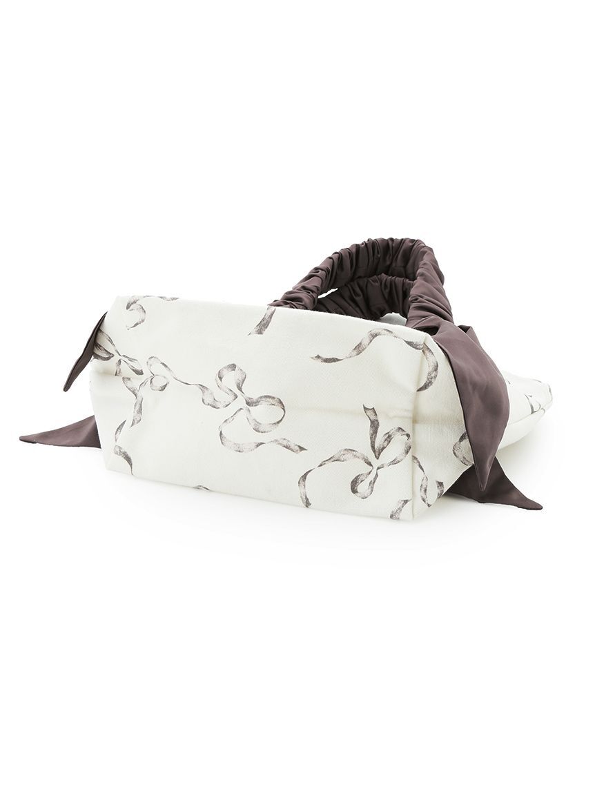 SNIDEL HOME「オーガニックキャンバストート-SMALL-（RIBBON）」|トートバッグ|