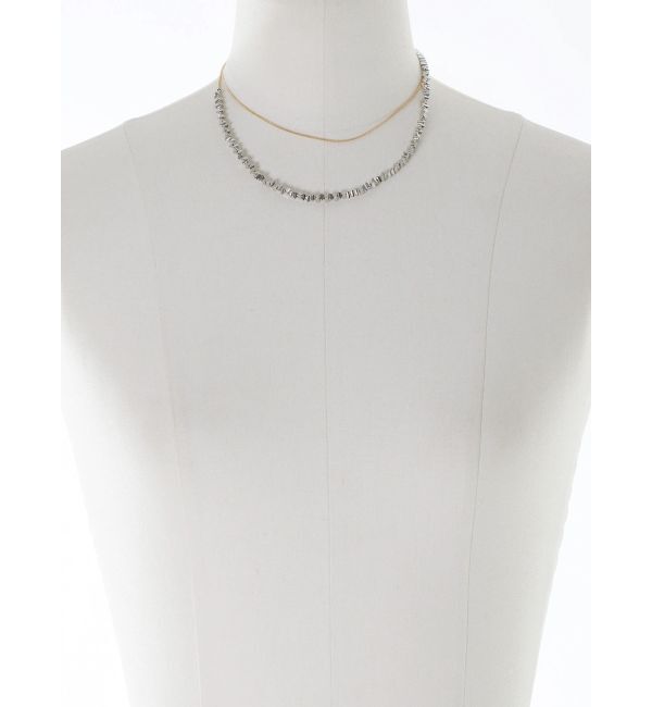 ELENDEEK「METAL BEADS NECKLACE」|ネックレス|