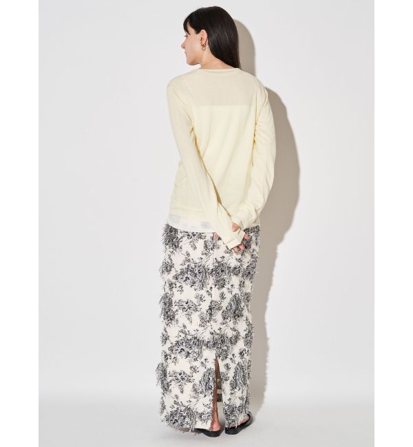 ELENDEEK「WOOL SHEER LONG-T KT」|ニット・セーター|