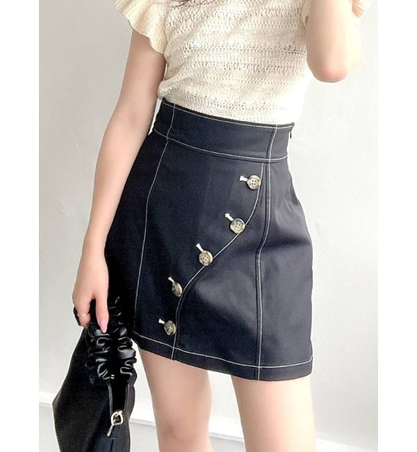 RESEXXY「フロントカーブハイウエストスカパン」|その他|ブラック