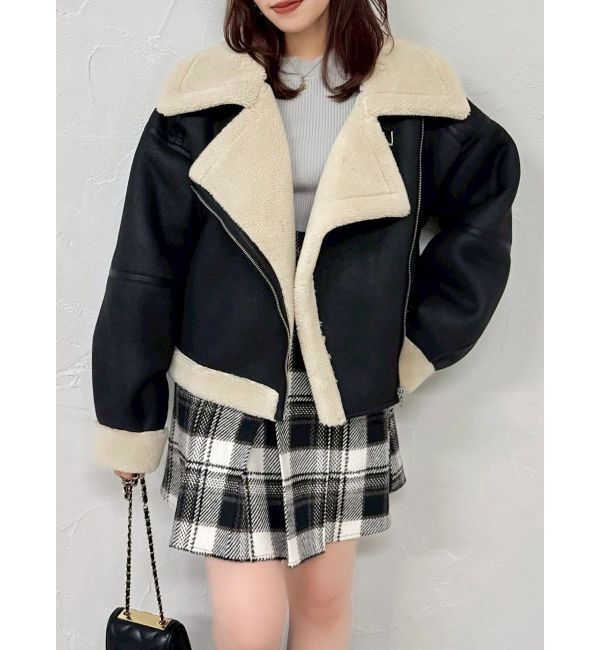 dazzlin「ビットマークフレアミニスカート」|スカート|