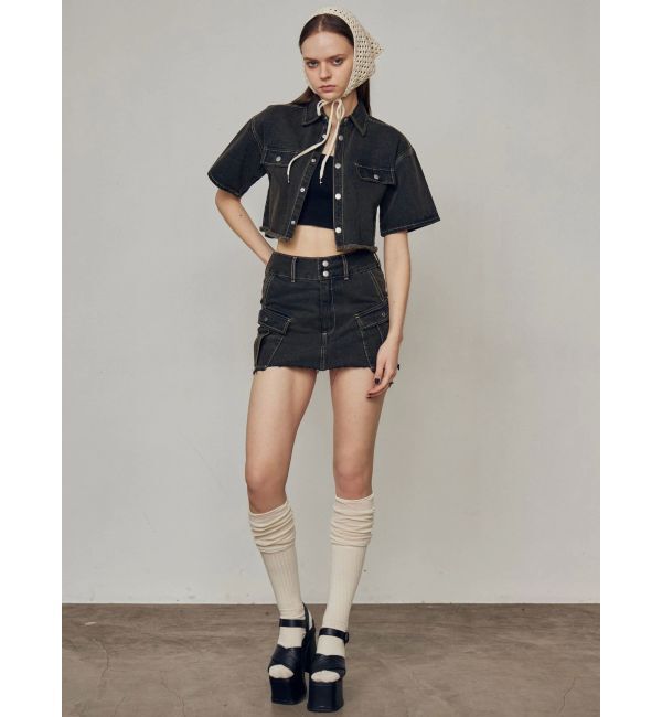 EMODA「クロスバルキーフォームサンダル」|サンダル|