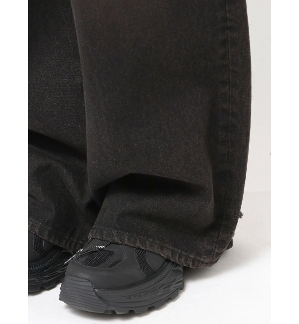 EMODA「ダブルハイクラッシュジーンズ」|デニム|