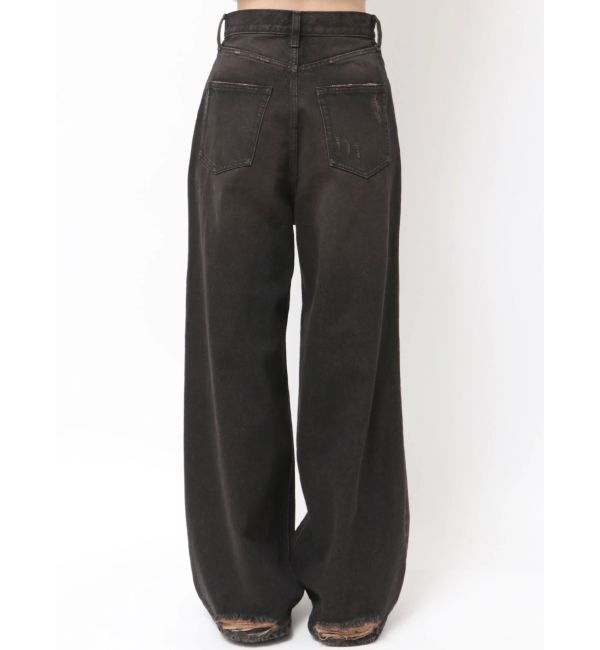 EMODA「ダブルハイクラッシュジーンズ」|デニム|