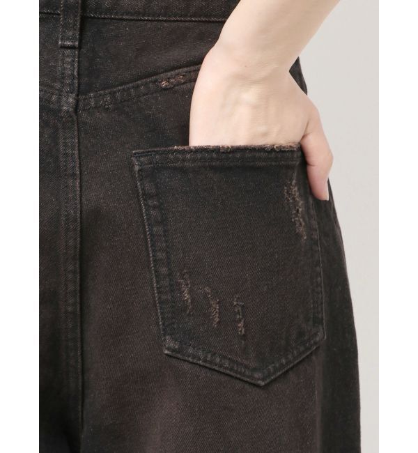 EMODA「ダブルハイクラッシュジーンズ」|デニム|