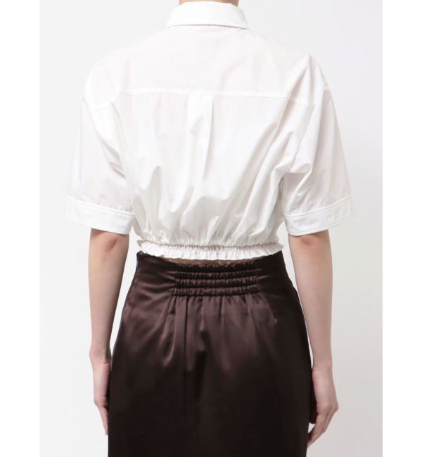 MERCURYDUO「ドロストヘムベアセットシャツ」|シャツ・ブラウス|