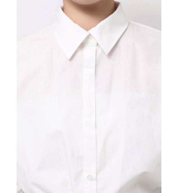 MERCURYDUO「ドロストヘムベアセットシャツ」|シャツ・ブラウス|