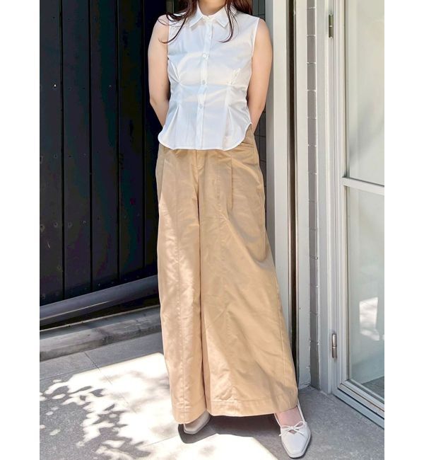 MERCURYDUO「カーデセットノースリシャツ」|シャツ・ブラウス|