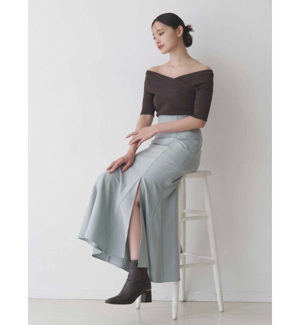 MERCURYDUO「クロスニット」|ニット・セーター|