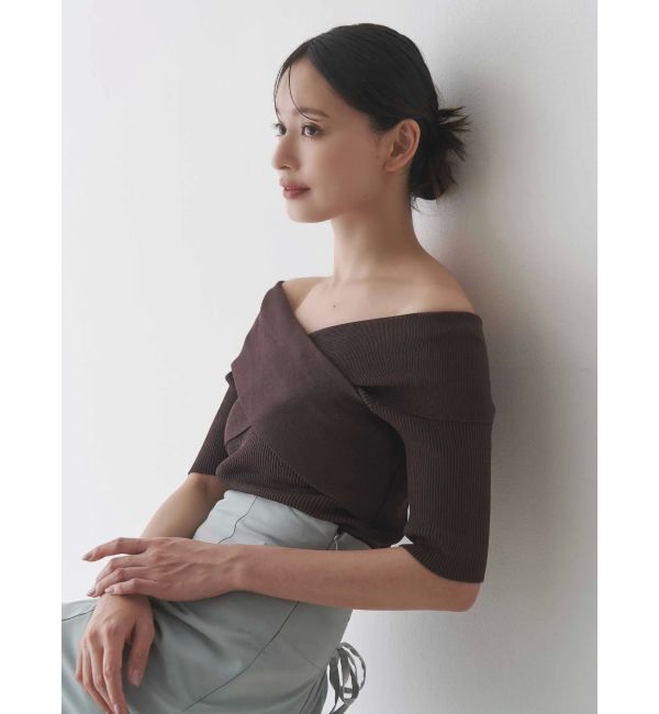 MERCURYDUO「クロスニット」|ニット・セーター|