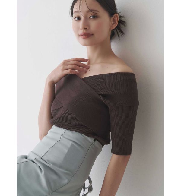 MERCURYDUO「クロスニット」|ニット・セーター|