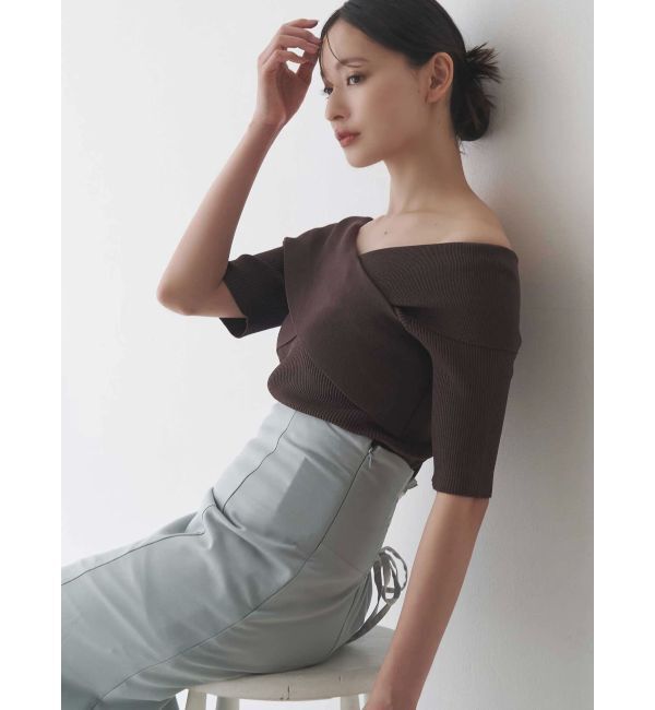 MERCURYDUO「クロスニット」|ニット・セーター|