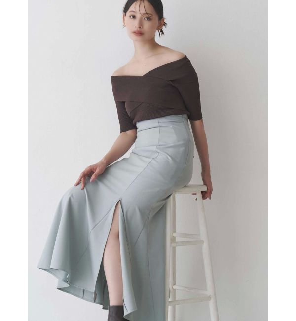 MERCURYDUO「クロスニット」|ニット・セーター|