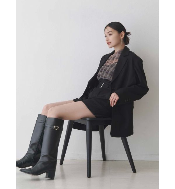 MERCURYDUO「シアーアシメドレープ2WAYトップス」|その他|